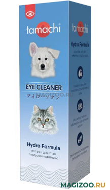 TAMACHI EYE CLEANER HYDRO FORMULA лосьон для ухода за глазами собак и кошек с гиалуроновым комплексом 110 мл (1 шт)