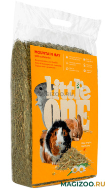 LITTLE ONE горное сено для грызунов с ромашкой (400 гр)