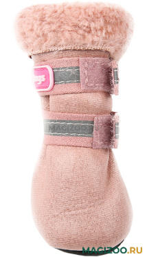 FOR MY DOGS сапоги для собак зимние розовые FMD650-2019 P (5) 