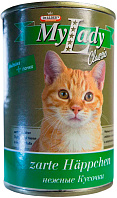 DR. ALDER'S MY LADY CLASSIC для взрослых кошек с индейкой и почками в соусе (415 гр)