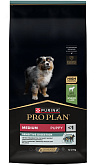 PRO PLAN SENSITIVE DIGESTION для щенков средних пород для чувствительного пищеварения с ягненком и рисом (12 кг)