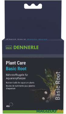 Добавка базовая грунтовая Dennerle Plant Care Basic Root уп. 40 таблеток (1 шт)