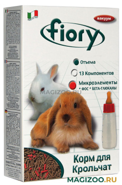 FIORY PUPPYPELLET — Фиори корм-гранулы для крольчат (850 гр)