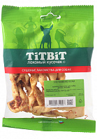 Лакомство TIT BIT для собак плетенки из кожи 35 гр (1 шт)