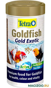 TETRA GOLDFISH GOLD EXOTIC основной корм для золотых рыбок (250 мл)