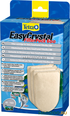 Катридж без угля Tetra Easycrystal Filter Pack 600 уп. 3 шт (1 шт)