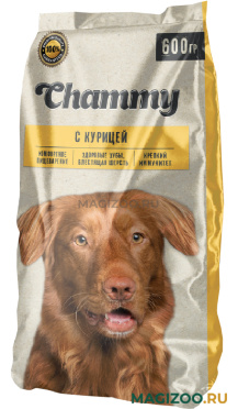 Сухой корм CHAMMY для взрослых собак маленьких пород с курицей (0,6 кг)