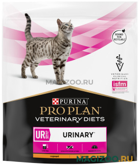 Сухой корм PRO PLAN VETERINARY DIETS UR ST/OX URINARY CHICKEN для взрослых кошек при мочекаменной болезни с курицей (0,35 кг)