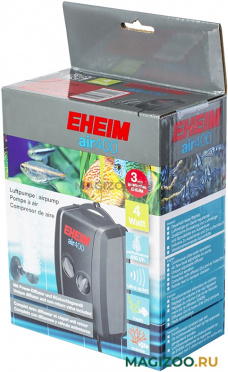 Компрессор Eheim Air Pump 400 двухканальный для аквариума до 400 л, 2 х 200 л/ч, 4 Вт (1 шт)