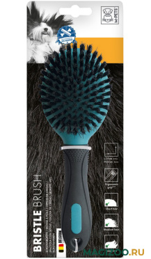 Расческа M-Pets Bristle Brush с щетиной 7,5 x 22 см (1 шт)