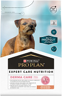 PRO PLAN ACTI PROTECT ADULT SMALL & MINI DERMA CARE для взрослых собак маленьких пород с чувствительной кожей и шерстью с лососем (3 кг)