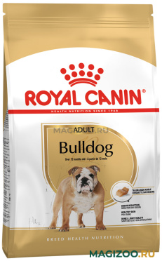 Сухой корм ROYAL CANIN BULLDOG ADULT для взрослых собак английский бульдог (12 кг УЦ)