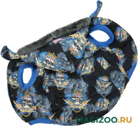 FOR MY DOGS куртка для собак черная FW807-2019 (C2) 