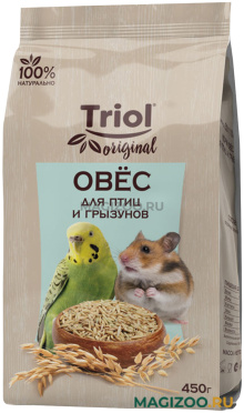 TRIOL ORIGINAL корм для птиц и грызунов овес (450 гр)