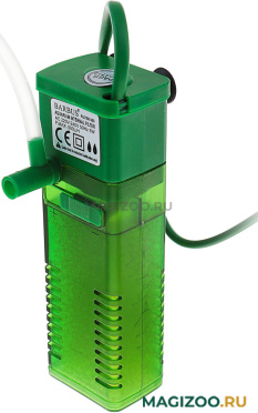 Фильтр внутренний BARBUS FILTER 003 с регулятором и флейтой для аквариума 30 - 70 л, 500 л/ ч, 5 Вт (1 шт)