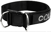 Ошейник для собак Collar Dog Extreme Police №3 нейлоновый черный 40 мм 45-80 см (1 шт)