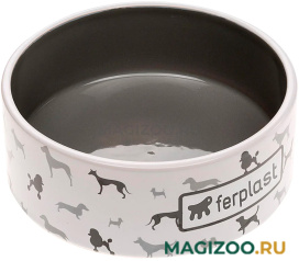 Миска керамическая для животных Ferplast Juno Medium Bowl средняя 0,75 л (1 шт)
