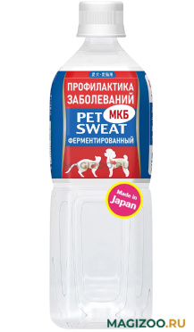 Напиток Premium Pet Japan Pet Sweat для собак и кошек минеральный для профилактики заболеваний МКБ (500 мл)