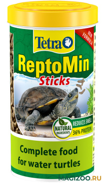 TETRA REPTOMIN STICKS корм палочки для водных черепах (500 мл)