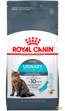 Сухой корм ROYAL CANIN URINARY CARE для взрослых кошек для поддержания здоровья мочевыделительной системы (0,4 кг УЦ)