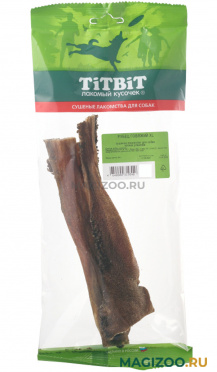 Лакомство TIT BIT для собак рубец говяжий XL 66 гр (1 шт)