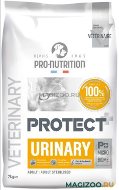 Сухой корм FLATAZOR PROTECT URINARY для взрослых кошек при мочекаменной болезни (2 кг) 