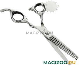 MERTZ ножницы парикмахерские филировочные 6 дюймов, 30 зубцов BLUE LINE A376 (1 шт)