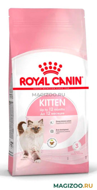 Сухой корм ROYAL CANIN KITTEN для котят период второй фазы роста сбалансированный (4 кг)