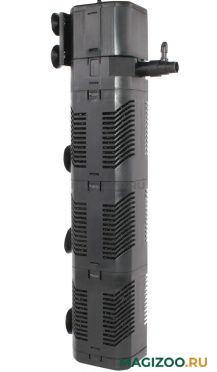 Фильтр внутренний SunSun 3-картриджный с поворотной дождевой флейтой для аквариума 200 - 350 л, 1200 л/ч, 22 Вт (1 шт)