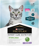 PRO PLAN ACTI PROTECT CAT STERILISED для взрослых кастрированных котов и стерилизованных кошек с индейкой (0,4 кг)