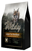 WILDY ADULT CAT STERILIZED для взрослых кастрированных котов и стерилизованных кошек с курицей (1 кг)