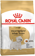 ROYAL CANIN WEST HIGHLAND WHITE TERRIER ADULT для взрослых собак вест хайленд уайт терьер (1,5 кг)