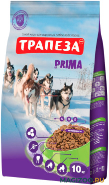 Сухой корм ТРАПЕЗА ПРИМА для активных взрослых собак всех пород (2,5 кг УЦ)