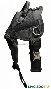 Шлейка с нашивками для собак № 0 стропа 50 мм с металлической пряжкой ZooMaster (1 шт) 