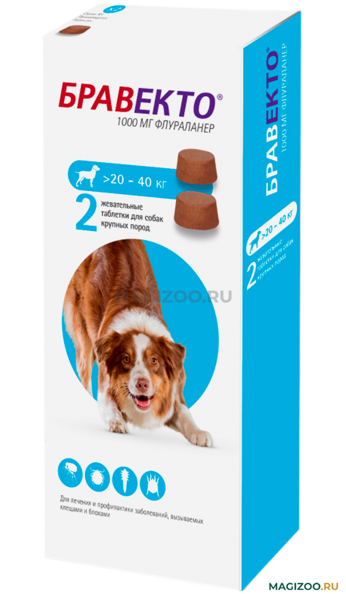 Bravecto для собак 20 40кг. Бравекто для собак 20-40 кг таблетки. Бравекто (MSD animal Health) для собак 20-40 кг, таблетки 1000 мг 20-40 кг. Бравекто капли для собак 20-40 кг. Бравекто 1000 мг.