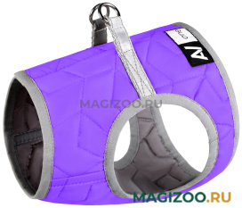 Шлея мягкая для собак Collar AiryVest ONE фиолетовая (S1)