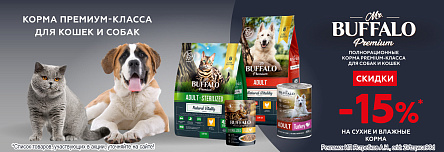 Рационы MR.BUFFALO со скидкой 15%!