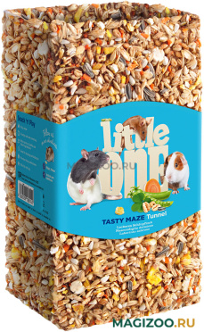 LITTLE ONE лакомство - игрушка для грызунов Туннель средний 270 гр (1 шт)