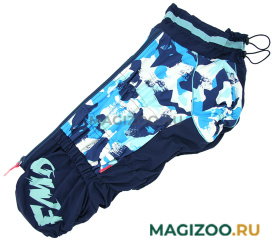 FOR MY DOGS комбинезон для вельш-корги сине/белый для мальчика FW1020-2021 M (K47) 