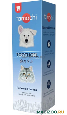 TAMACHI TOOTHGEL RENEWAL FORMULA зубной гель для собак и кошек с гиалуроновым комплексом 100 мл (1 шт АКЦ)