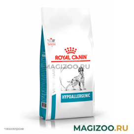 Сухой корм ROYAL CANIN HYPOALLERGENIC для взрослых собак при пищевой аллергии (7 кг УЦ)