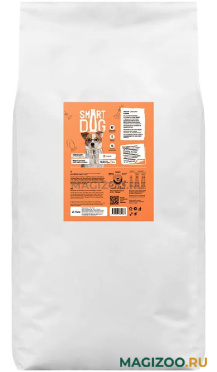 Сухой корм SMART DOG для взрослых собак всех пород с уткой (18 кг)