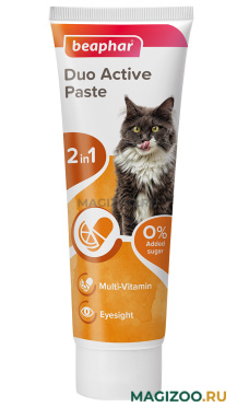 BEAPHAR DUO ACTIVE PASTA – Беафар витаминная паста для кошек двойного действия (100 гр) 