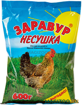 Добавка кормовая для кур-несушек и другой домашней птицы Ваше Хозяйство Здравур Несушка 600 гр (1 шт АКЦ)