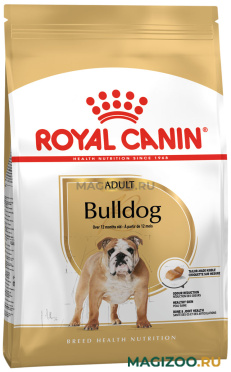 Сухой корм ROYAL CANIN BULLDOG ADULT для взрослых собак английский бульдог (12 кг)