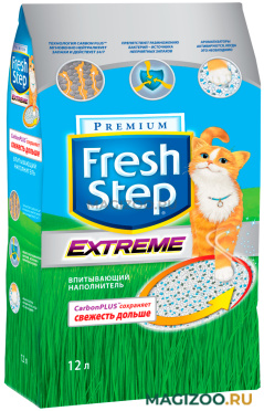 FRESH STEP CAT LITTER CLAY EXTREME – Фреш Степ наполнитель впитывающий для туалета кошек (12 л)