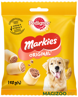 Лакомство PEDIGREE MARKIES для собак печенье мясное (150 гр)