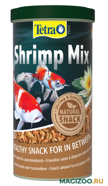 TETRA POND SHRIMP MIX корм для прудовых рыб смесь из креветок и гаммаруса (1 л)