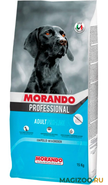 Сухой корм MORANDO PROFESSIONAL CANE PRO LINE диетический для взрослых собак всех пород с повышенной массой тела с курицей (15 кг)