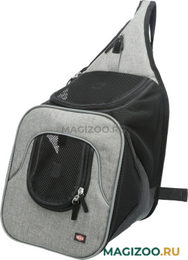 Рюкзак сумка Trixie Savina чёрно/серая 30 х 33 х 26 см (1 шт)